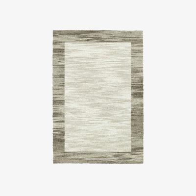 The Rug Seller Mehari Modern Bordered Rugs 23042 6878 in Beige