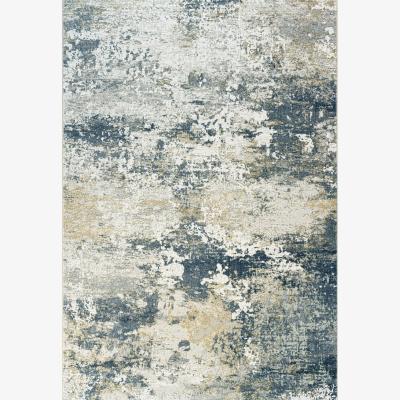 The Rug Seller Canyon Abstract Modern Rug 52071 7777 in Blue&nbsp;80x150cm