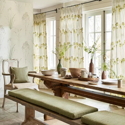 The Rug Seller Farne Grasses Wallpaper 216488 by Sanderson in Willow Pebble Beige&nbsp;Roll
