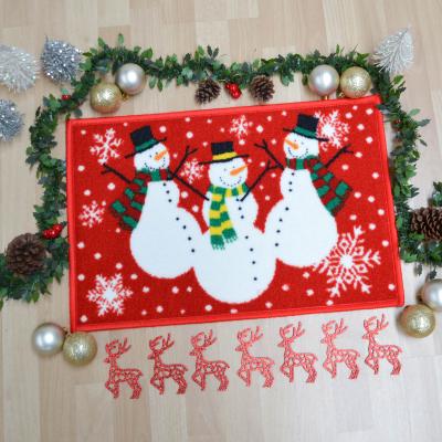 The Rug Seller Snowman Christmas Rugs