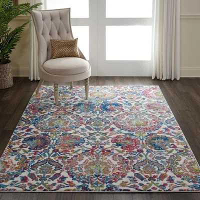The Rug Seller Ankara Global Rugs ANR06 in IVBLU