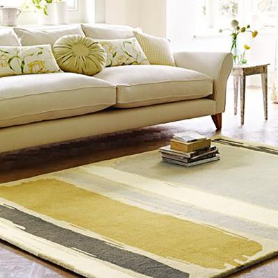 The Rug Seller Sanderson Abstract Rugs 45401 in Linden Silver