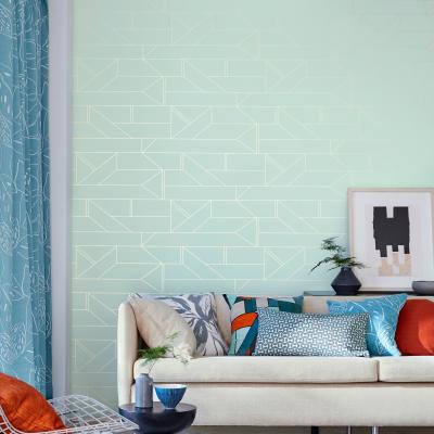 The Rug Seller Barbican Geometric Wallpaper 112013 by Scion in Mint Green&nbsp;Roll