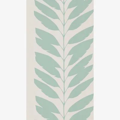 The Rug Seller Malva Leaf Wallpaper 111309 by Scion in Mist Green&nbsp;Roll