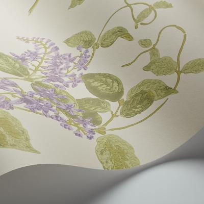 The Rug Seller Madras Violet Wallpaper 100 12056 by Cole & Son in Olive Lavender&nbsp;Roll