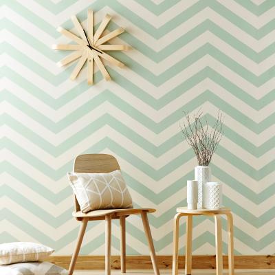 The Rug Seller Vector Chevron Wallpaper 111303 by Scion in Mist Green&nbsp;Roll