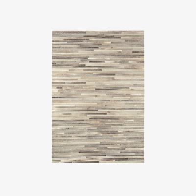 The Rug Seller Gaucho Stripe Rugs in Light Grey