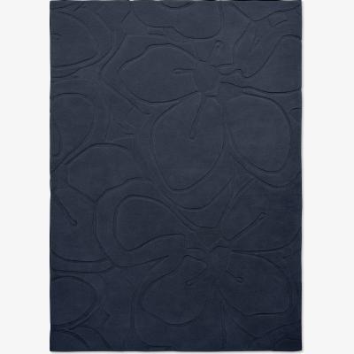 The Rug Seller Romantic Magnolia 162708 Rugs by Ted Baker in Dark Blue140x200cm