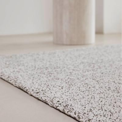 The Rug Seller Trace Loop Shaggy Rugs in forest green 121007 By Brink and Campman