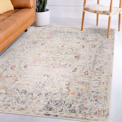 The Rug Seller Flores Laleh FR08 Traditional Persian Floral Rugs in Multi