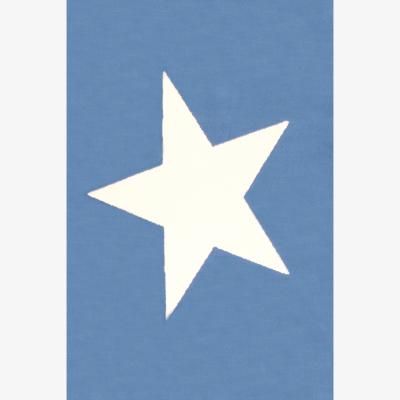 The Rug Seller Star Rugs in Blue by Rugstyle
