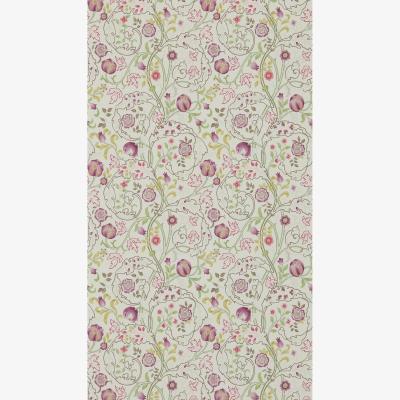 The Rug Seller Mary Isobel Wallpaper 214727 by Morris & Co in Wine Linen&nbsp;Roll