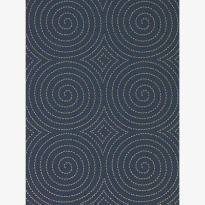 The Rug Seller Sakura Wallpaper 111558 by Harlequin in Moonlight BlueRoll