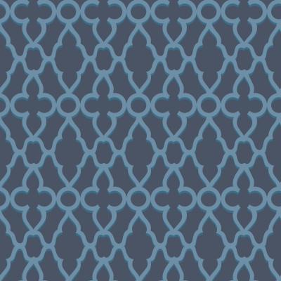 The Rug Seller Treillage Wallpaper 116 6024 by Cole & Son in Cerulean BlueRoll