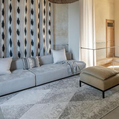 The Rug Seller Louis De Poortere Designer Lisboa Rugs in 9054 Raw Topaz