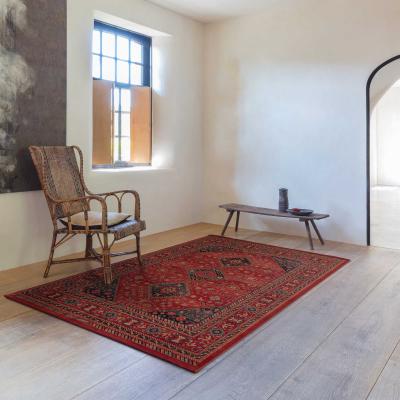 The Rug Seller Royal Kashqai Traditional Wool Rugs 4345 300 in Red&nbsp;135x200cm