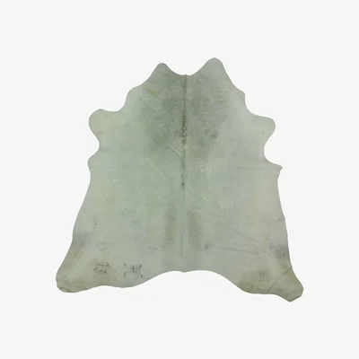 The Rug Seller Cowhide 10421 Medium Grey Hide