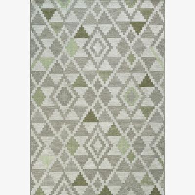 The Rug Seller Brighton Flatweave Indoor Outdoor Rugs 98053 4024 in Grey Green160x230cm