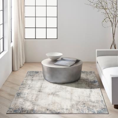 The Rug Seller Calvin Klein Infinity Rugs CK022 IFN03 in Ivory Grey122x183cm