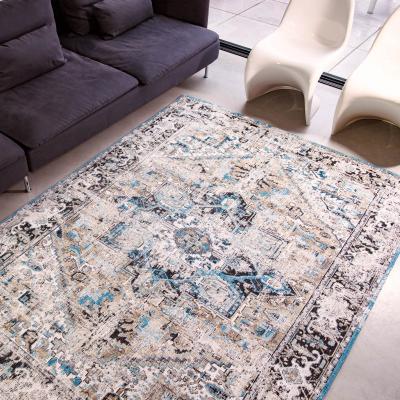 The Rug Seller Louis De Poortere Antique Heriz Rugs 8708 in Golden Horn Beige