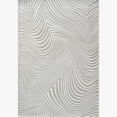 The Rug Seller Brighton Flatweave Indoor Outdoor Rugs 98038 2026 in Grey200x290cm