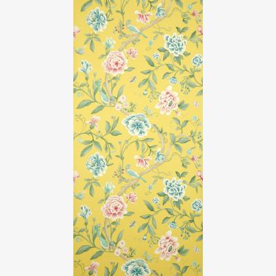 The Rug Seller Porcelain Floral Wallpaper 102 by Sanderson in Rose Linden&nbsp;Roll