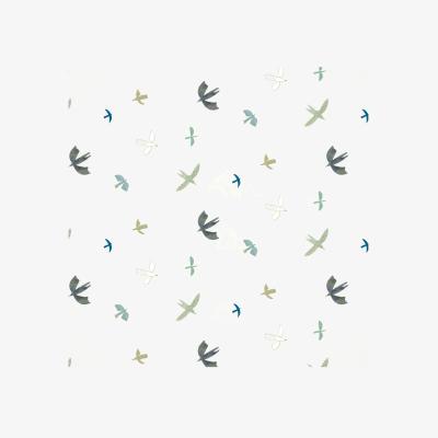 The Rug Seller Skies Above Wallpaper 112641 by Harlequin in Duckegg Linen&nbsp;Roll