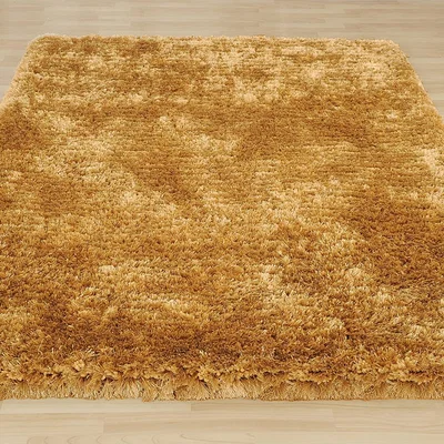 The Rug Seller Revival Shaggy Rugs in Champagne