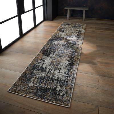 The Rug Seller Mojave 8024H Distressed Runner Rugs in Multi&nbsp;68x235cm