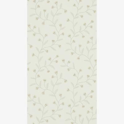 The Rug Seller Everly Floral Wallpaper 216376 by Sanderson in Linen Beige&nbsp;Roll