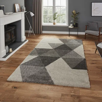 The Rug Seller Royal Nomadic 5741 Rugs in Cream Grey