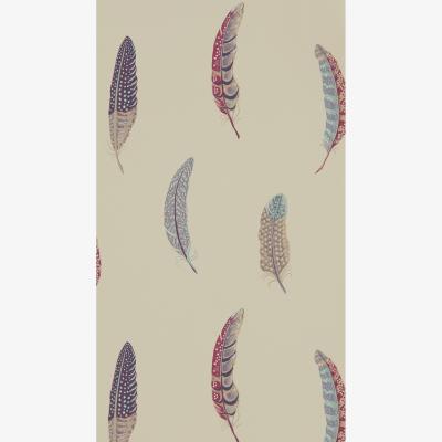 The Rug Seller Lismore Wallpaper 216607 by Sanderson in Fig Purple&nbsp;Roll