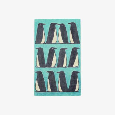 The Rug Seller Scion Pedro Penguin Rugs in 023408 in Marine Blue