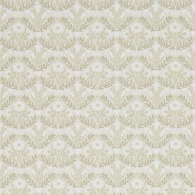 The Rug Seller Morris Bellflowers 216434 by Morris & Co in Manilla Olive Green&nbsp;Roll