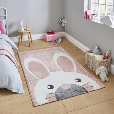 The Rug Seller Brooklyn Kids 20341 Rugs in Pink