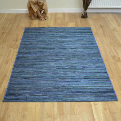 The Rug Seller Brighton Indoor Outdoor 98122 5002 Rugs in Dark Blue Multi200x290cm