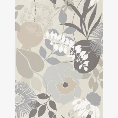 The Rug Seller Doyenne Wallpaper 111494 by Harlequin in Mist Linen Hessian&nbsp;Roll
