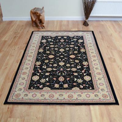 The Rug Seller Noble Art Rugs 6529 090 in Black