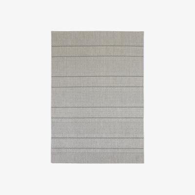 The Rug Seller Patio Stripe PAT03 Chevron Outdoor Rugs in Beige