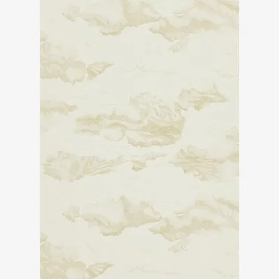 The Rug Seller Nuvola Wallpaper 111070 by Harlequin in Gold Shell White&nbsp;Roll