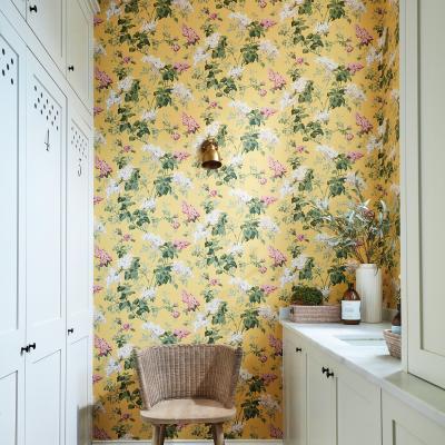 The Rug Seller Sommerville Wallpaper 217051 by Sanderson in Carmen Daffodil&nbsp;Roll
