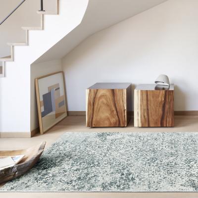 The Rug Seller Canyon Damask modern Abstract Rugs 52034 6454 in Cream