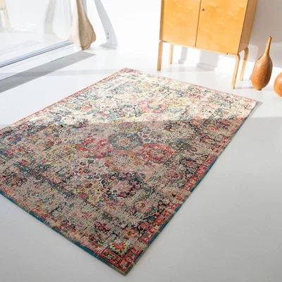 The Rug Seller Louis De Poortere Antique Bakthiari Rugs 8712 in Janissary Multi