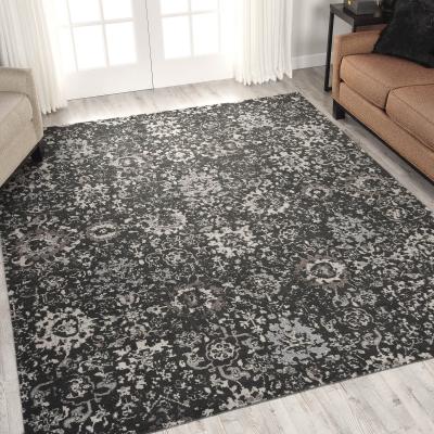 The Rug Seller Nourison Twilight Rugs TWI13 in Onyx