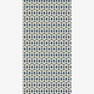 The Rug Seller Lace Wallpaper 110229 by Scion in Indigo Linen&nbsp;Roll