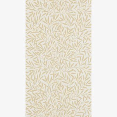 The Rug Seller Willow Leaf Wallpaper 210385 by Morris & Co in Buff Brown&nbsp;Roll