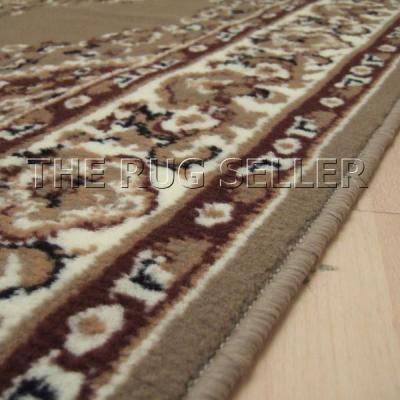 The Rug Seller Keshan Rugs 112 J Beige Aubusson