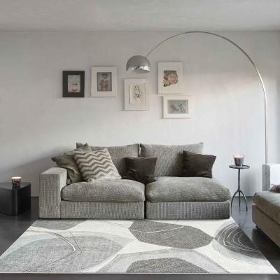 The Rug Seller Milano 46006 6171 Abstract Rugs in Taupe Grey&nbsp;80x150cm