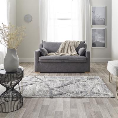 The Rug Seller Maison Rugs 7813a in Dark Grey