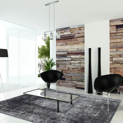 The Rug Seller Louis De Poortere Mad Men Jacobs Ladder Rug 8425 in Harlem Contrast&nbsp;170x240cm